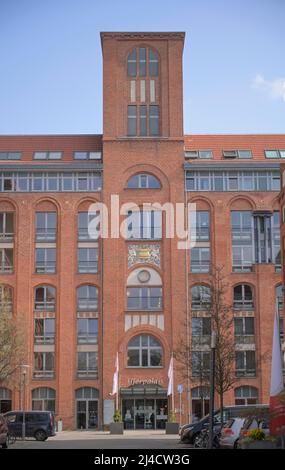 Katharinenhof im Uferpalais, maison de retraite, ancienne brasserie Schultheiss, cour de brasserie, Wasserstadt Spandau, Hakenfelde, Spandau, Berlin, Allemagne Banque D'Images