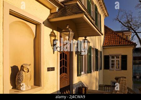 Manoir du château d'Eulenbroich, Roesrath, Rhénanie-du-Nord-Westphalie, Allemagne Banque D'Images