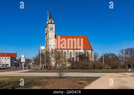 Eglise Saint Johannes à Magdebourg, Saxe-Anhalt, Allemagne, Europe Banque D'Images