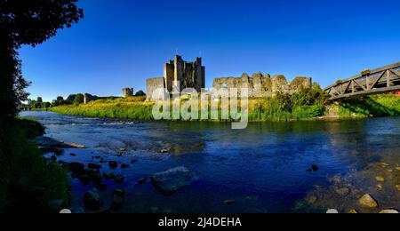 Le Château de Trim, comté de Meath, Irlande Banque D'Images