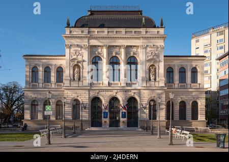 Galerie nationale de Slovénie, Ljubljana (Narodna galerija Slovenije /) Banque D'Images