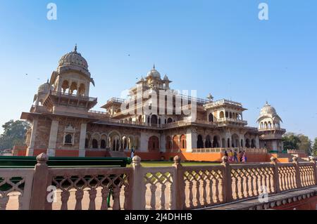 Albert Hall Central Museum, Jaipur. Il est situé à RAM Niwas Garden à Jaipur Banque D'Images