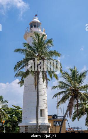 Phare de fort Galle - Sri Lanka seascape Banque D'Images