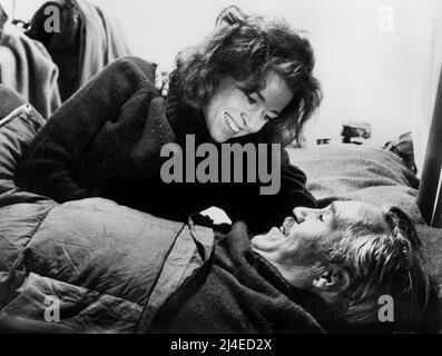 Jane Fonda, Jason Robards, sur le tournage du film, 'Julia', 20th Century-Fox, 1977 Banque D'Images