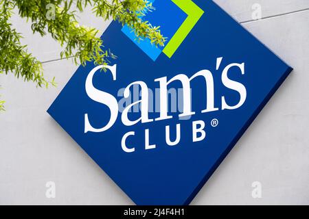 Magasin d'entrepôt sam's Club à Snellville, Géorgie. (ÉTATS-UNIS) Banque D'Images