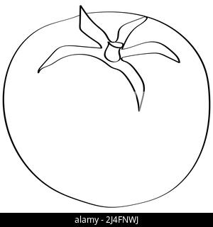 Magnifique dessin animé vegatable isolé sur fond blanc pour le concept de brosse Banque D'Images