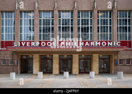 Royal Liverpool Philharmonic, Hope Street, Liverpool Banque D'Images