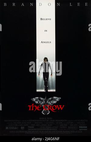 BRANDON LEE in THE CROW (1994), dirigé par ALEX PROYAS. Crédit: FILMS / Album MIRAMAX Banque D'Images