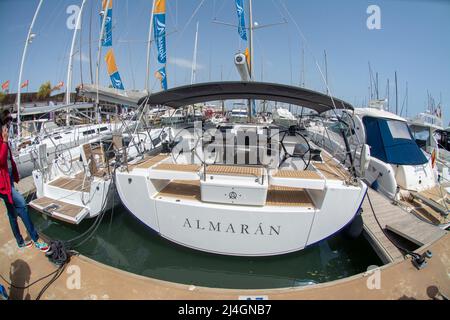 Murcia Boat Show dans le port de plaisance à San Pedro del Pinatar à Murcia Espagne Banque D'Images