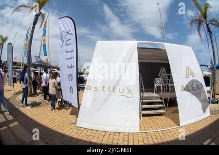 Murcia Boat Show dans le port de plaisance à San Pedro del Pinatar à Murcia Espagne Banque D'Images