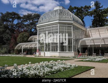 LE MUSÉE ET LES JARDINS ALBERT-KHAN ROUVRENT À BOULOGNE Banque D'Images