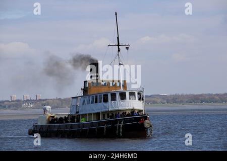 Danny Adamson Steamship Banque D'Images