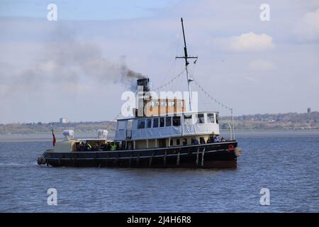 Danny Adamson Steamship Banque D'Images