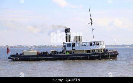 Danny Adamson Steamship Banque D'Images