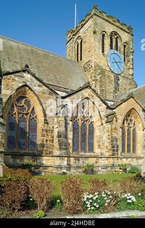 Royaume-Uni, Yorkshire du Nord, Scarborough, église St Mary Banque D'Images