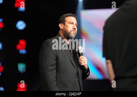 San Jose, Californie, États-Unis. 15th avril 2022. SAN JOSE, CA - 15 avril: John McCarthy au SAP Center for Bellator 277: McKee vs Pitbull 2 - événement le 15 avril 2022 à SAN JOSE, États-Unis. (Photo de Louis Grasse/PxImages) crédit: PX Images/Alamy Live News Banque D'Images