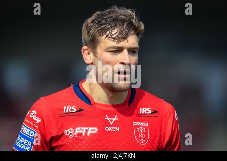 Jimmy Keinhorst (18) de Hull KR pendant le match Banque D'Images