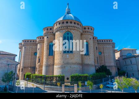 Sanctuaire de la Maison Sainte de Loreto en Italie. Banque D'Images
