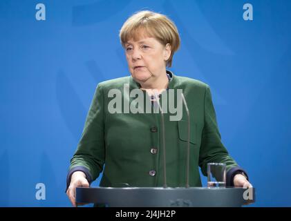 Berlin, Allemagne. 30th janvier 2017. Angela Merkel, chancelière de la République fédérale d'Allemagne, lors d'un exposé conjoint avec le président de l'Ukraine Petro Porochenko à Berlin. (Photo de Mikhail Palinchak/SOPA Images/Sipa USA) Credit: SIPA USA/Alay Live News Banque D'Images