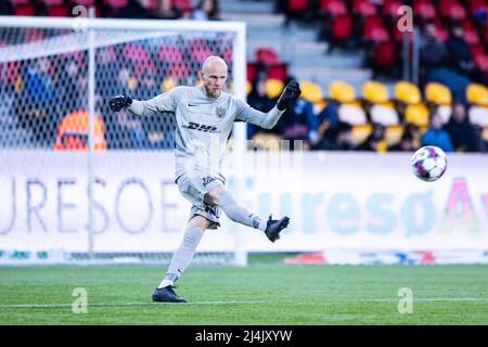 Farum, Danemark. 15th avril 2022. Andreas Hansen (13) du FC Nordsjaelland vu lors du match Superliga de 3F entre le FC Nordsjaelland et Soenderjyske à droite de Dream Park à Farum. (Crédit photo : Gonzales photo/Alamy Live News Banque D'Images