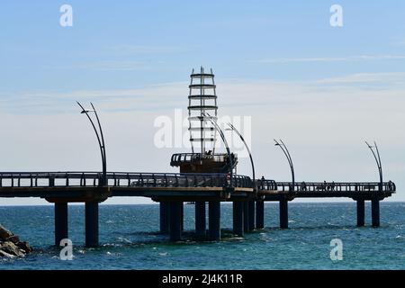 Brant Street Pier à Burlington, ONTARIO, Canada Banque D'Images
