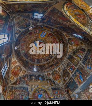 Padoue, Italie, 30 août 2021 : intérieur du Battistero di San Giovanni Battista dans la ville italienne de Padoue Banque D'Images