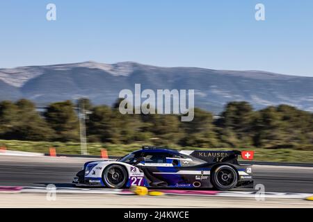 27 DOQUIN Antoine (fra), FOUBERT Jean-Ludovic (fra), MAULINI Nicolas (NSW), Cool Racing, Ligier JS P320 - Nissan, action pendant la série européenne le Mans 2022 ELMS 4 heures du Castellet sur le circuit Paul Ricard du 16 au 18 avril, France - photo Marc de Mattia / DPPI Banque D'Images
