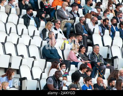 Turin, Italie. 16th avril 2022. - Lors de la série italienne Un match de football entre Juventus FC et Bologne le 16 avril 2022 au stade Allianz de Turin, Italie crédit: Independent photo Agency/Alay Live News Banque D'Images