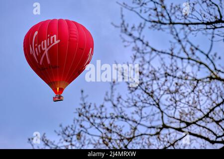 Ballon à Air Chaud vierge Banque D'Images