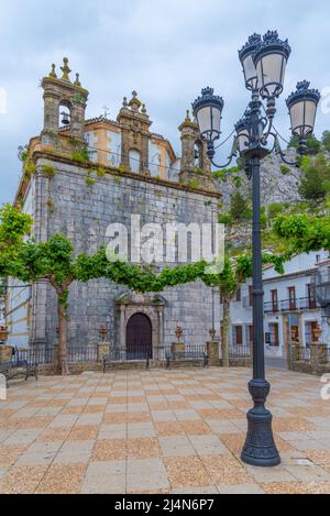 Église de notre dame d'Aurora à Grazalema, Espagne Banque D'Images