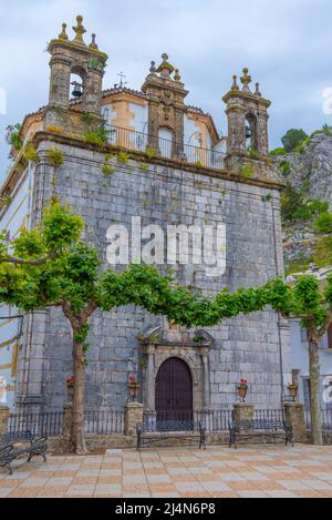 Église de notre dame d'Aurora à Grazalema, Espagne Banque D'Images