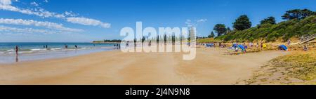 Front Beach, Torquay, Great Ocean Road, Victoria, Australie Banque D'Images