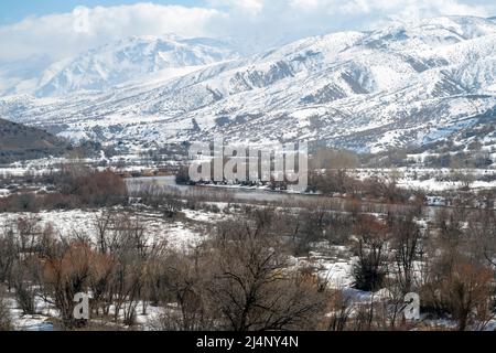 Türkei, Tal des Euphrate östlich von Erzincan Banque D'Images