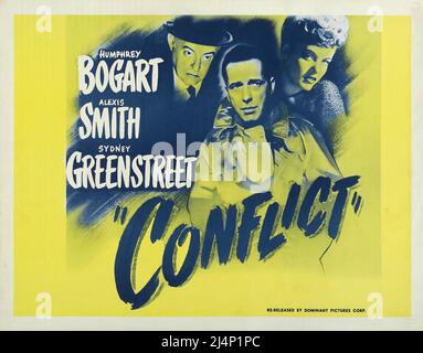 HUMPHREY BOGART et ALEXIS SMITH in CONFLICT (1945), dirigé par CURTIS BERNHARDT. Crédit: WARNER BROTHERS / Album Banque D'Images