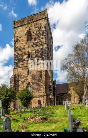 Eglise de Saint Augustin à Droitwich Spa, Worcestershire, Angleterre. Banque D'Images