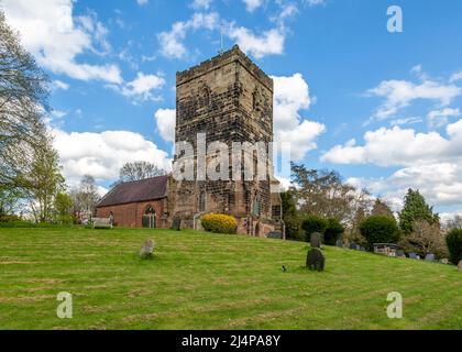 Eglise de Saint Augustin à Droitwich Spa, Worcestershire, Angleterre. Banque D'Images