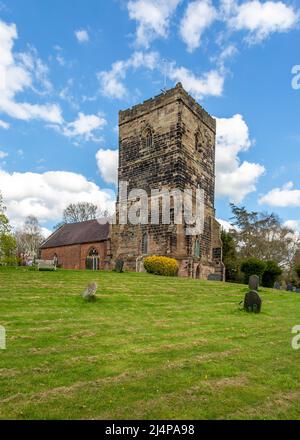 Eglise de Saint Augustin à Droitwich Spa, Worcestershire, Angleterre. Banque D'Images