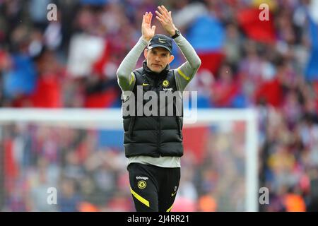 THOMAS TUCHEL, CHELSEA V CRYSTAL PALACE, 2022 Banque D'Images