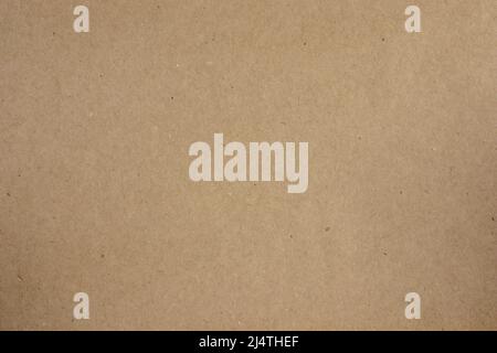 Texture de papier brun artisanal, arrière-plan de papier rustique ancien granuleux Banque D'Images