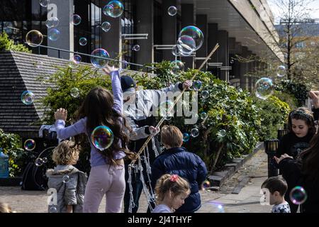 Londres autour de Southbank et West End Banque D'Images