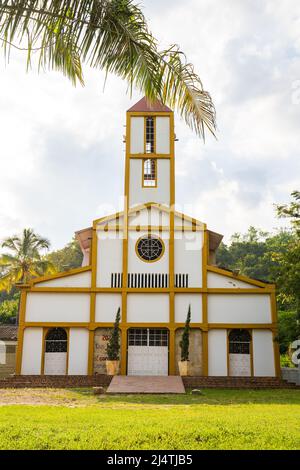 14 avril 2022 San Joaquín, la Mesa, Cundinamarca, Colombie. L'église San Joaquin. Banque D'Images