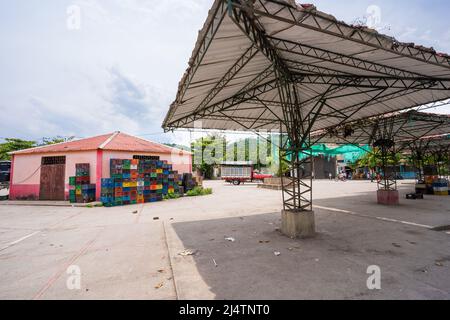 San Joaquin, la Mesa, Cundinamarca, Colombie, avril 14, 2022. la place du marché de la mangue Banque D'Images