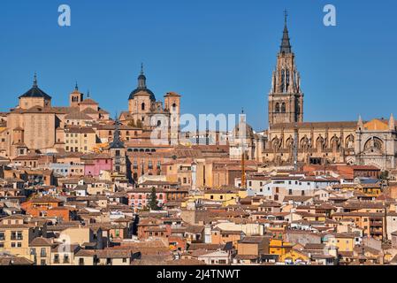 santa,iglesia,catedral,primada,tolède,ville,catholique,espagne,castille la mancha,cathédrale,lieu,culte,castilla la mancha,europe,porte,dans cardenal,cisner Banque D'Images