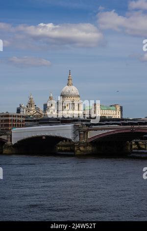 Londres autour de Southbank et West End Banque D'Images