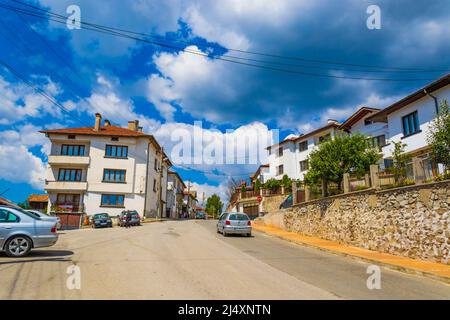 Zmeitsa est un village du sud-ouest de la Bulgarie. Il est situé dans la municipalité de Dospat, province de Smolyan. Août 2020 Banque D'Images