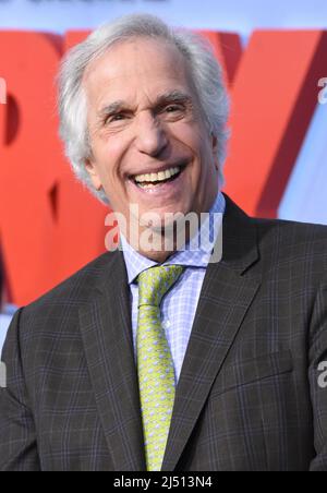 Los Angeles, Californie, États-Unis. 18th avril 2022. L'acteur Henry Winkler participe à la première saison 3 de « Barry » d'HBO au Rolling Greens le 18 avril 2022 à Los Angeles, Californie, États-Unis. Crédit : Barry King/Alay Live News Banque D'Images