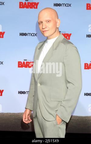 18 avril 2022, Los Angeles, CA, USA: LOS ANGELES - APR 18: Anthony Carrigan à la saison Barry 3 HBO première projection à Rolling Green le 18 avril 2022 à Los Angeles, CA (image de crédit: © Kay Blake/ZUMA Press Wire) Banque D'Images