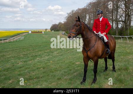 Huntmen and Hounds 19 avril 2022 Banque D'Images