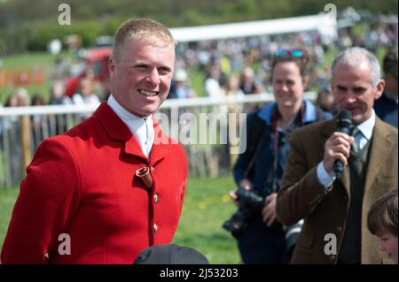 Old Berkshire Hunt point to point, Lockinge, Royaume-Uni 19 avril 2022 Banque D'Images