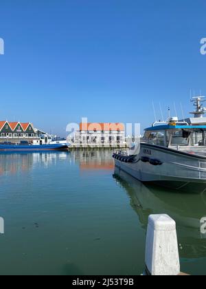 Port d'Oudeschild sur l'île de Wadden Texel aux pays-Bas Banque D'Images